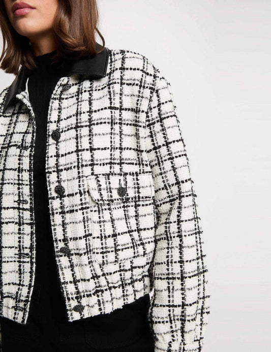 Oversized Tweed Blazer