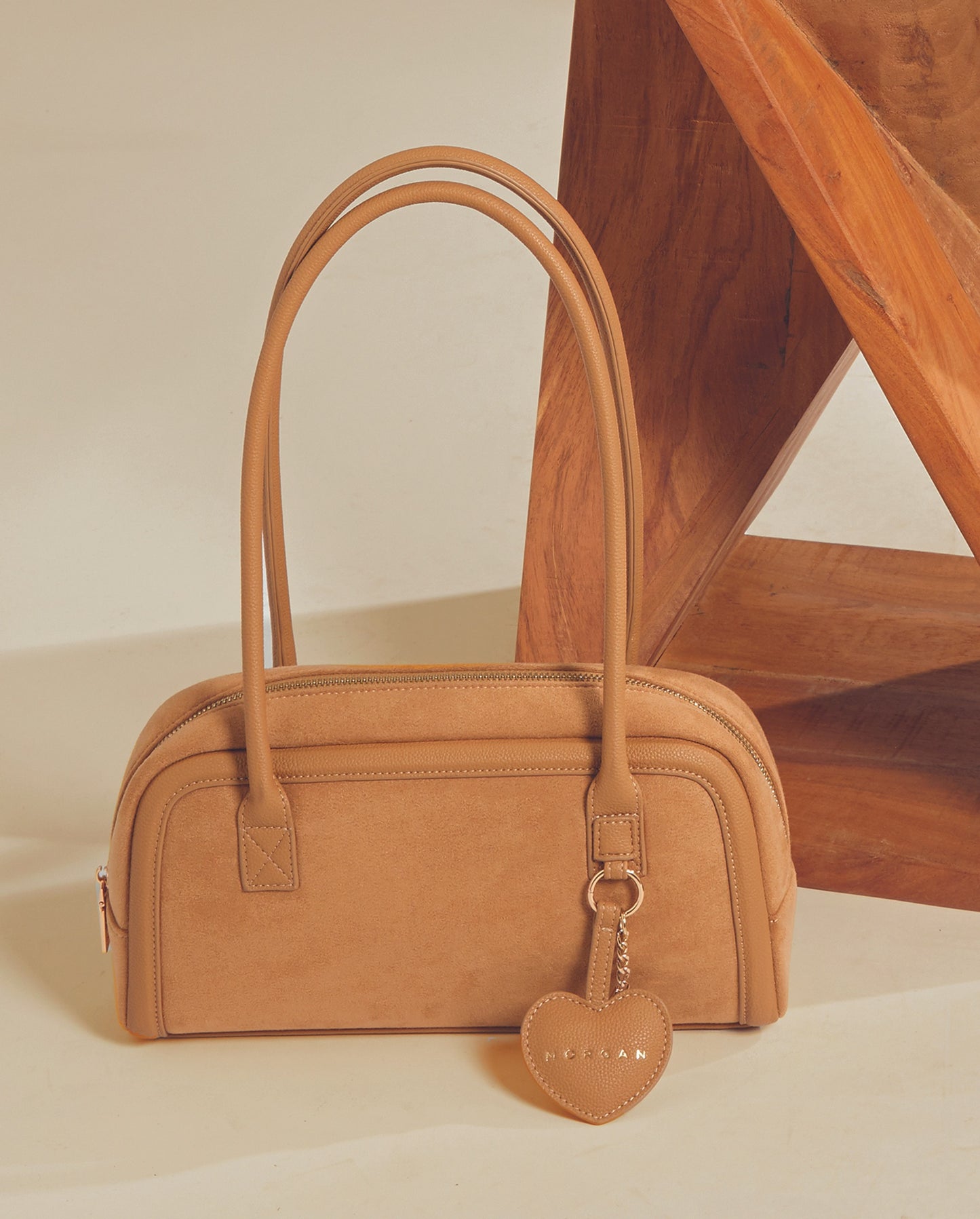 Microfiber Baguette Tas
