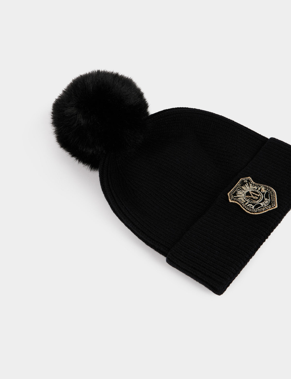 Gebreide Muts met Pompon