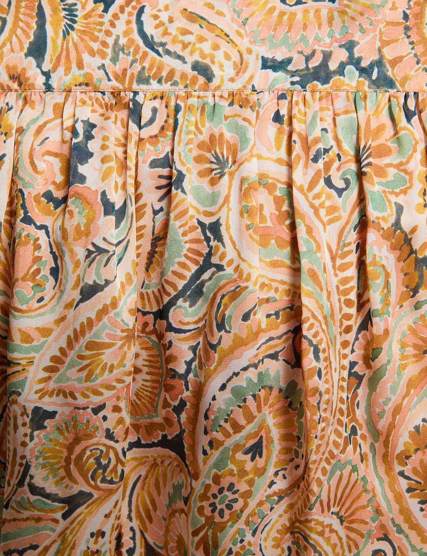 Fijne Top met Spaghettibandjes en Print