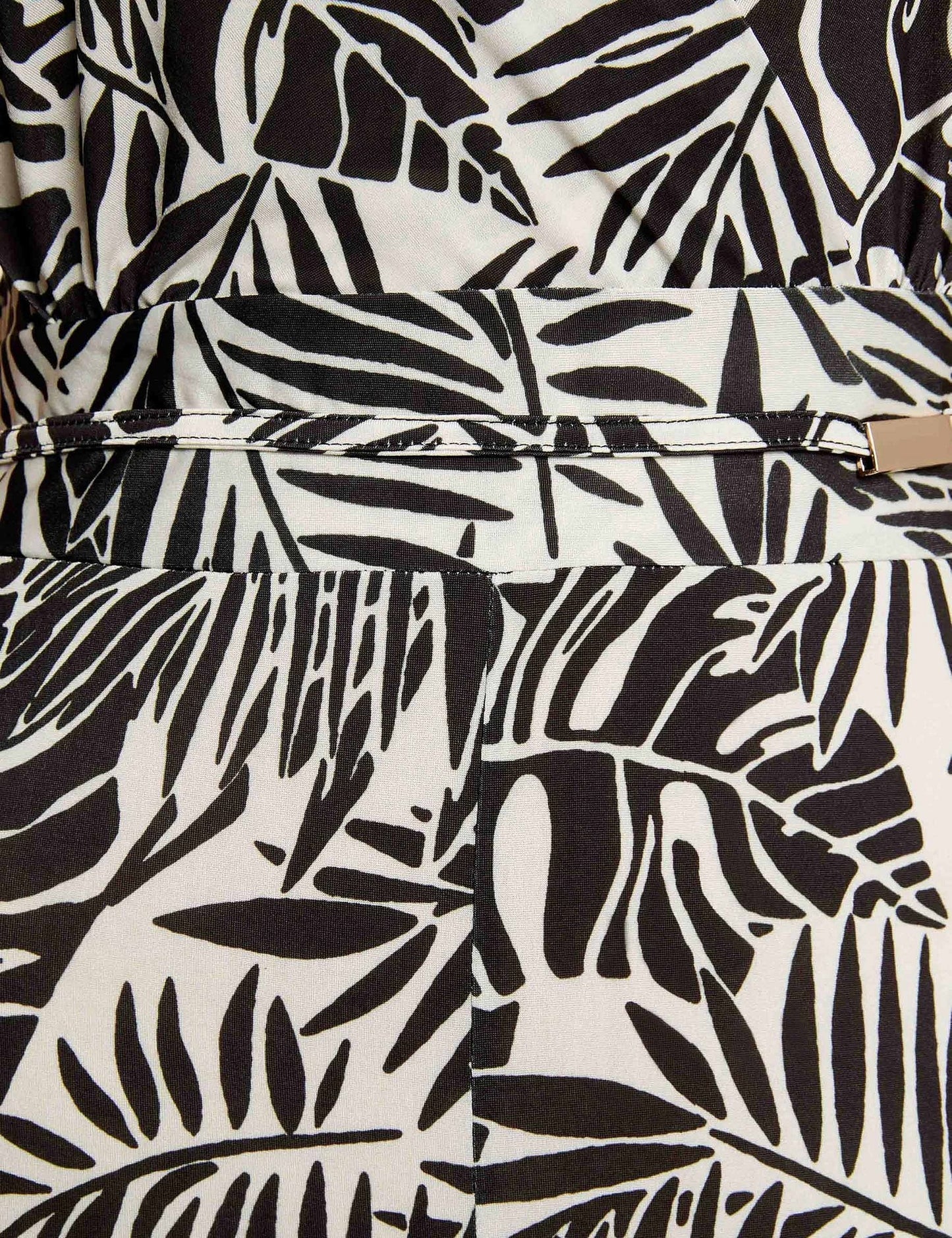 Korte Mouwen Jumpsuit met Print