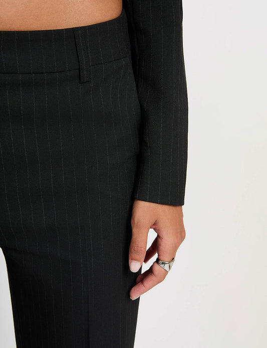 Rechte Pantalon met Hoge Taille