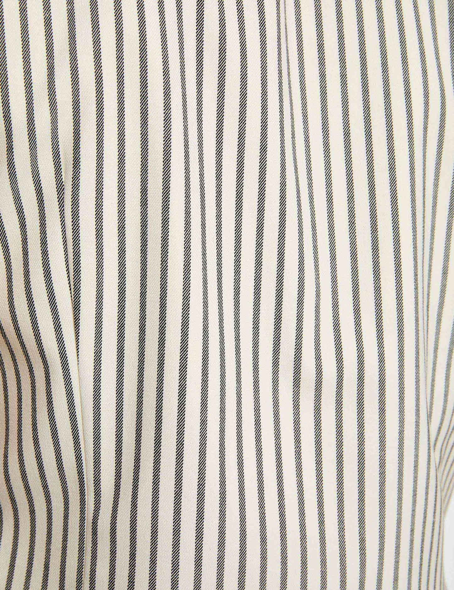 Gestreeepte Broek met Wijde Pijpen en Hoge Taille
