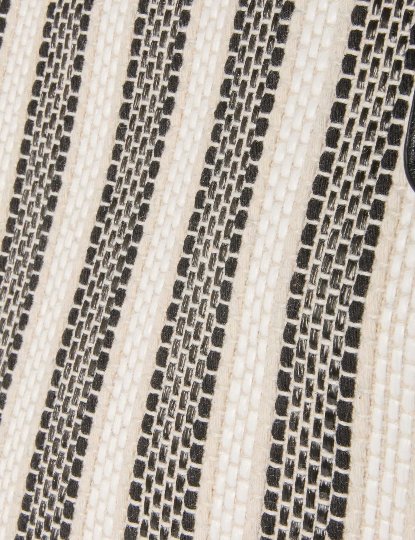 Gestreepte Tote Bag met Kettingdetails