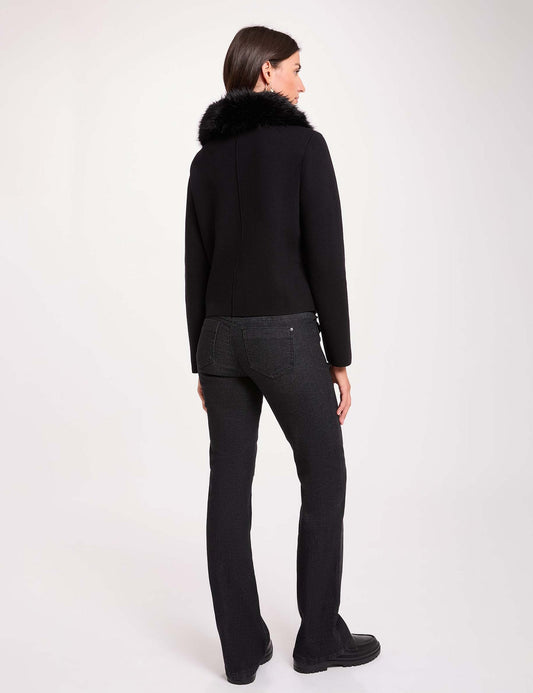 Bootcut Jeans met Sierlijke Knopen