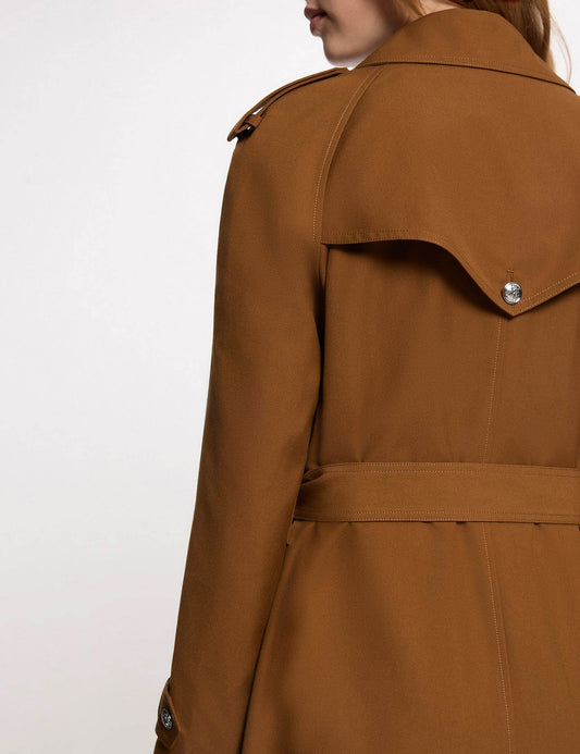 Lange Trenchcoat met Ceintuur