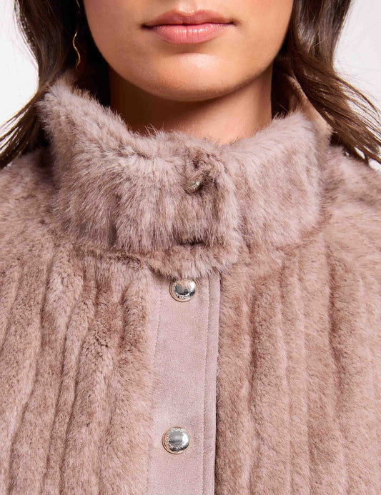 Kort Jasje van Imitatiebont