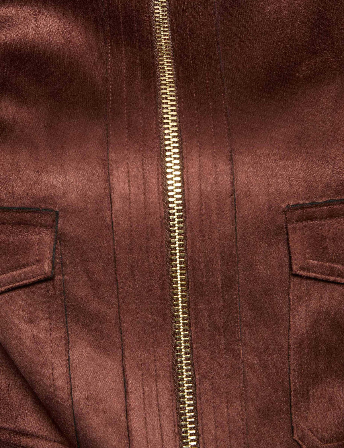 Getailleerd Kort Suède-look Jasje