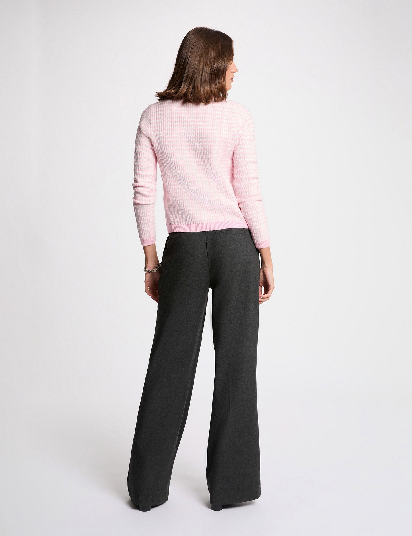 Getailleerd Jacquard Vest