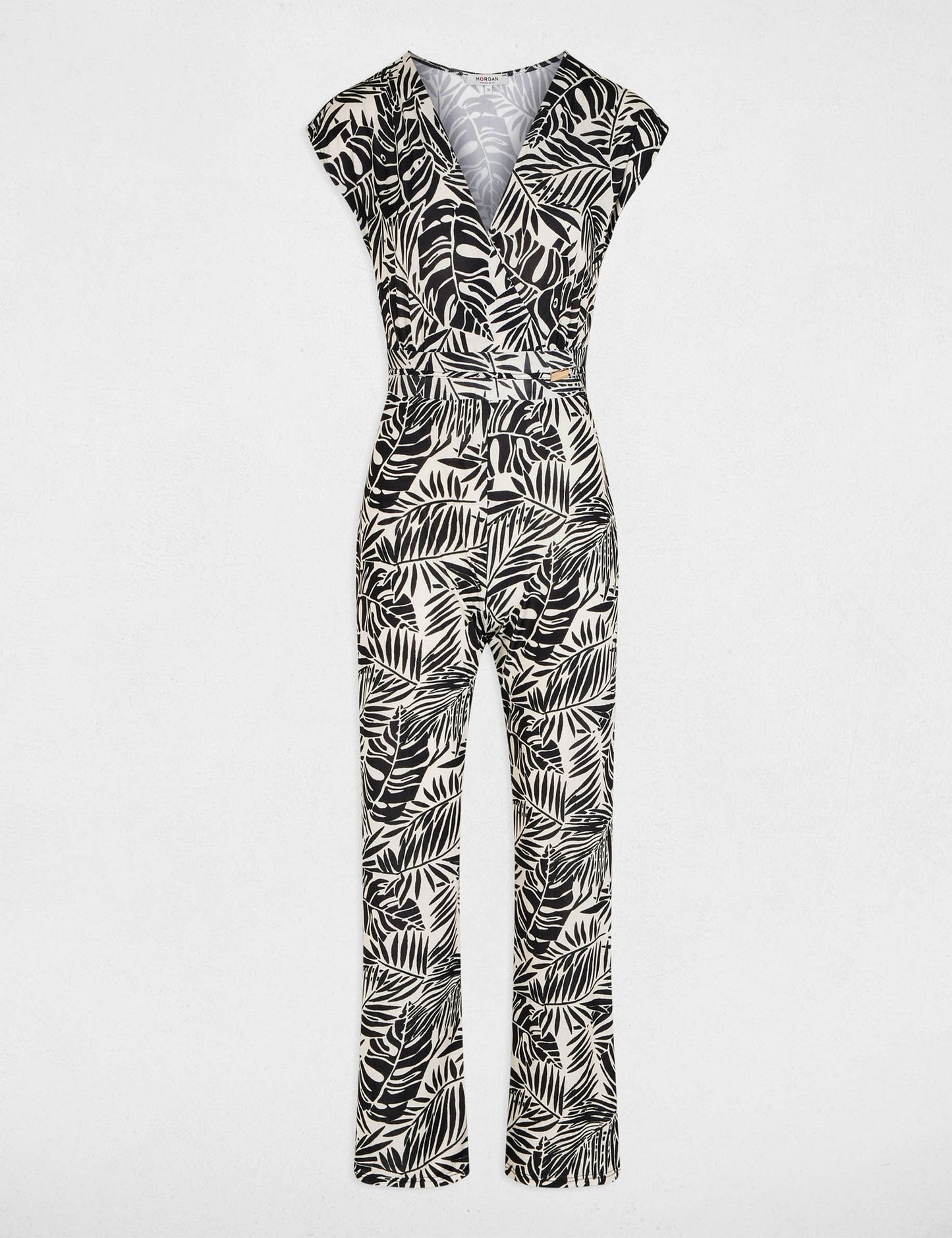 Korte Mouwen Jumpsuit met Print