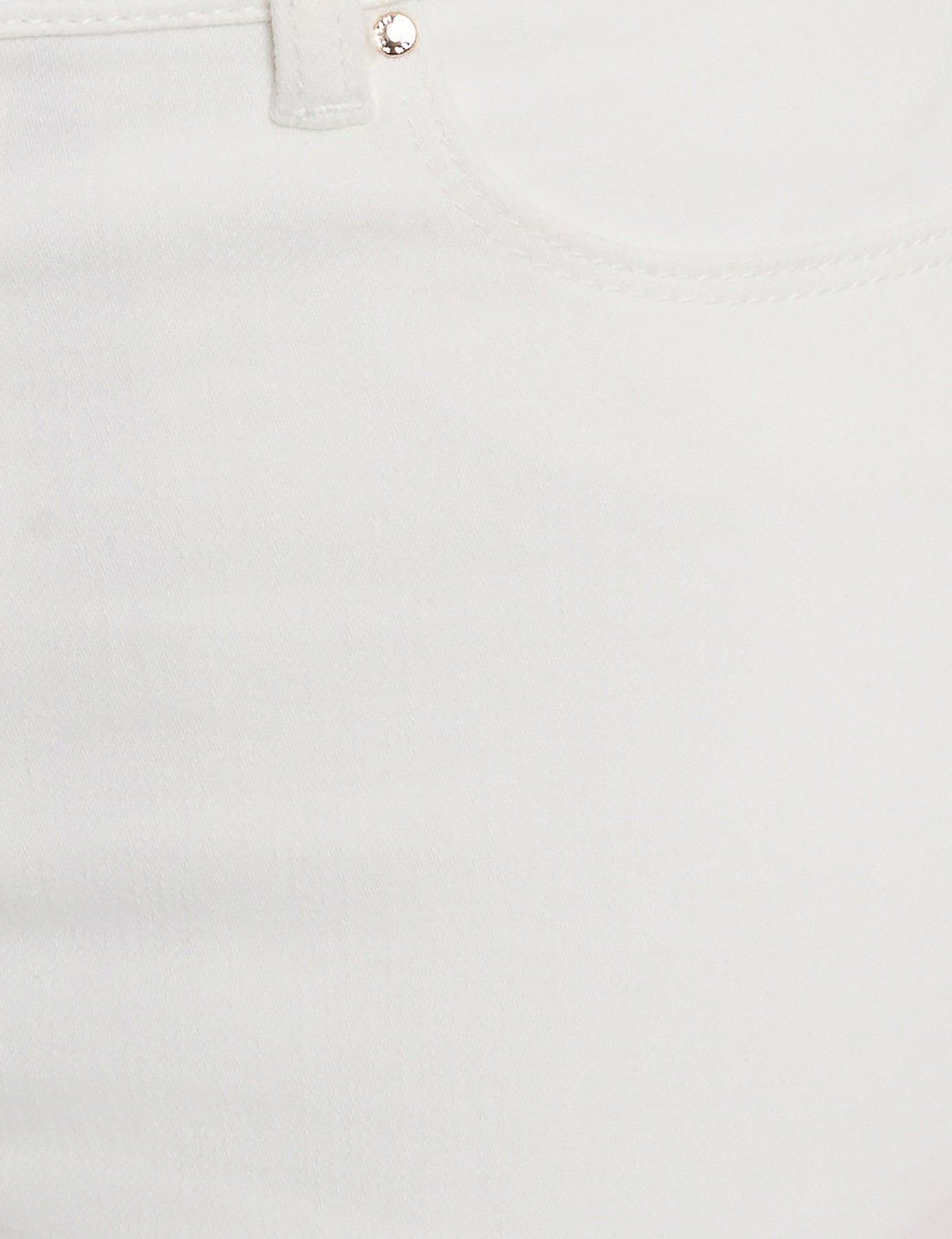 Slim Cropped Jeans met Hoge Taille