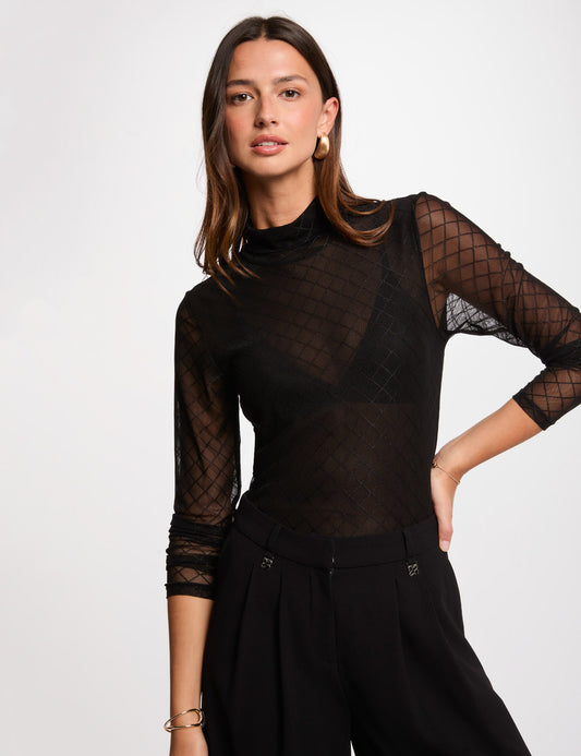 Lichtgewicht Mesh (Zwart)