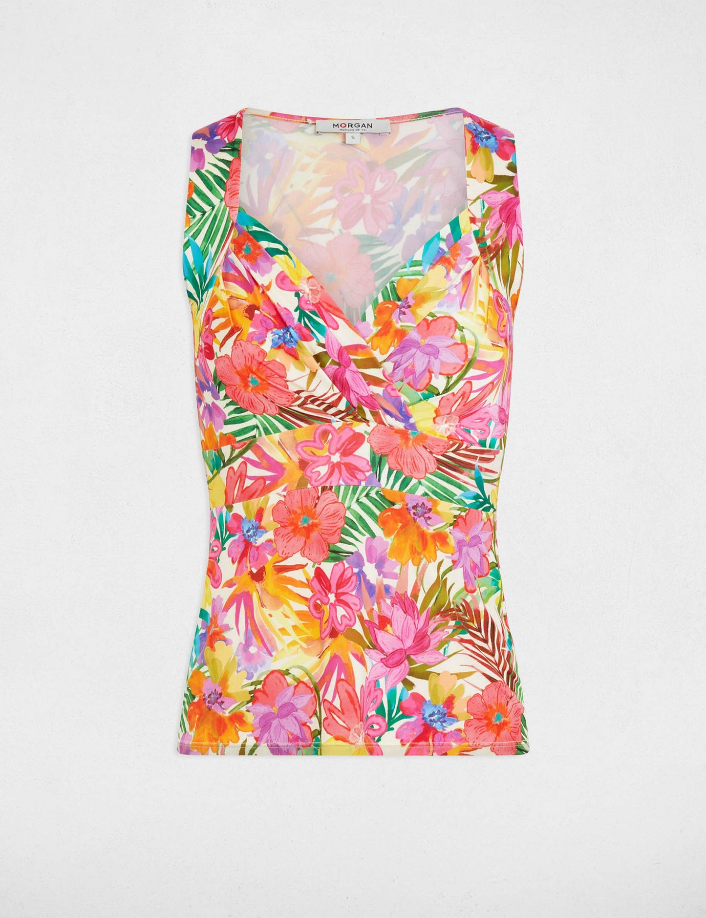 Mouwloze Top met Print