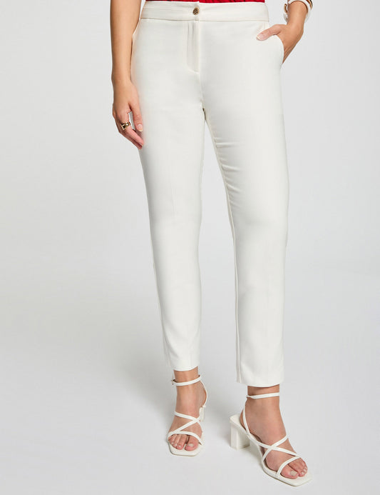 Rechte Cropped City Broek