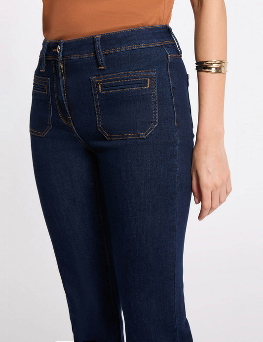 Bootcut Jeans met Hoge Taille