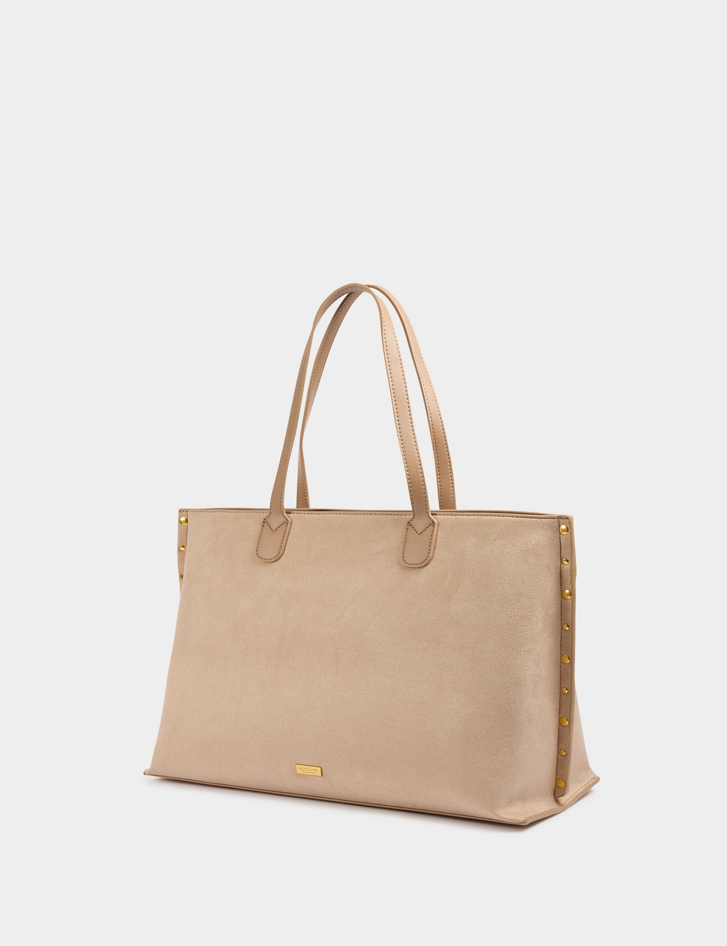 Shopper met Studs van Suède