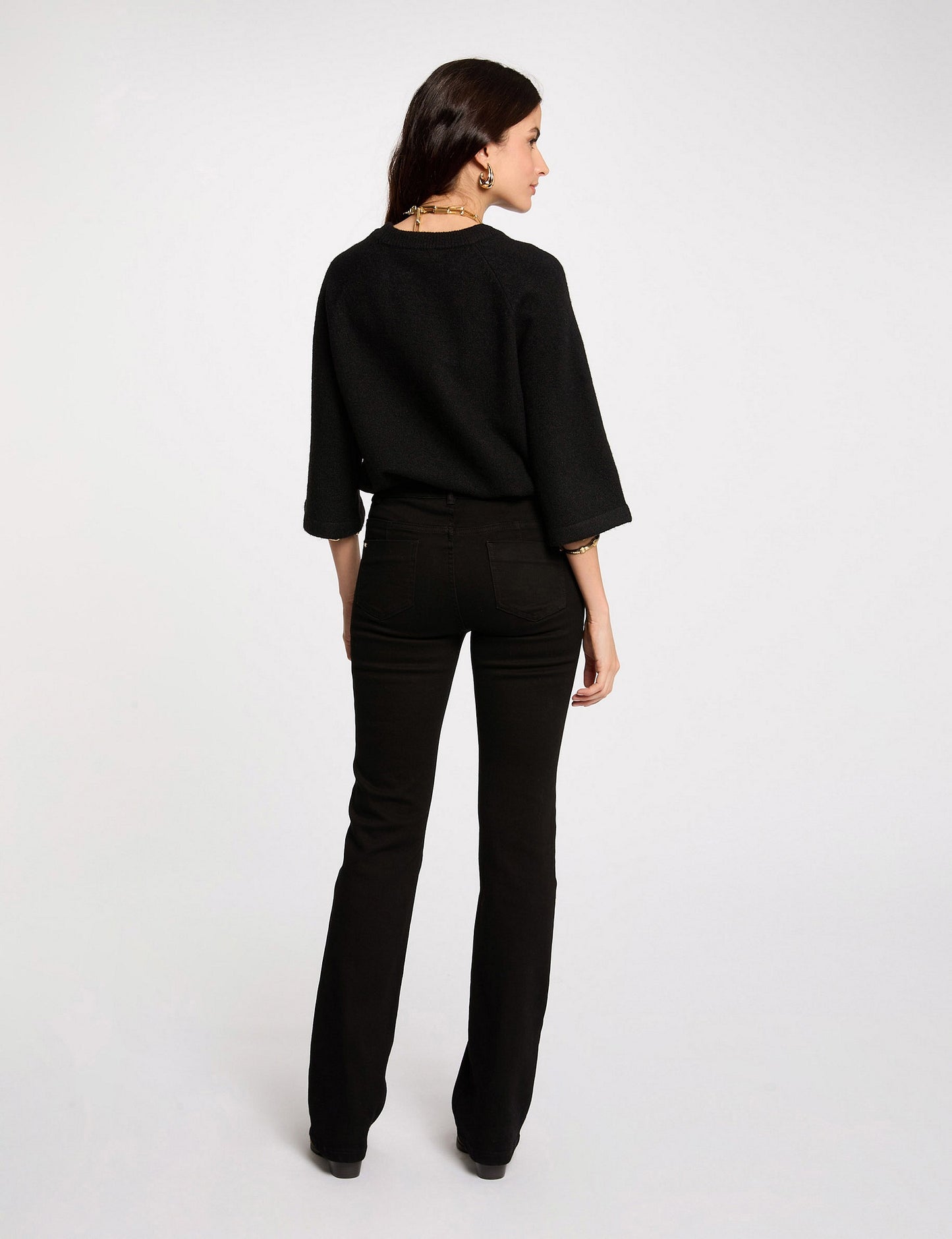 Bootcut Jeans met Klepzakken