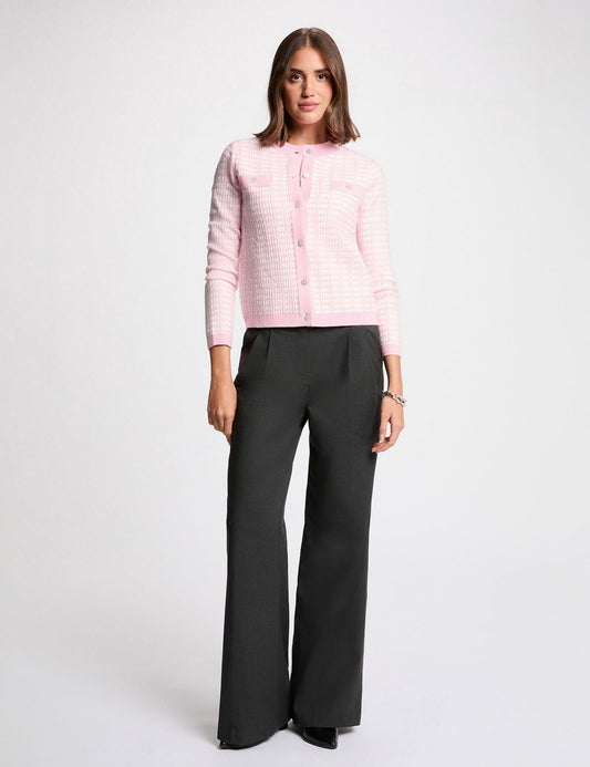 Getailleerd Jacquard Vest