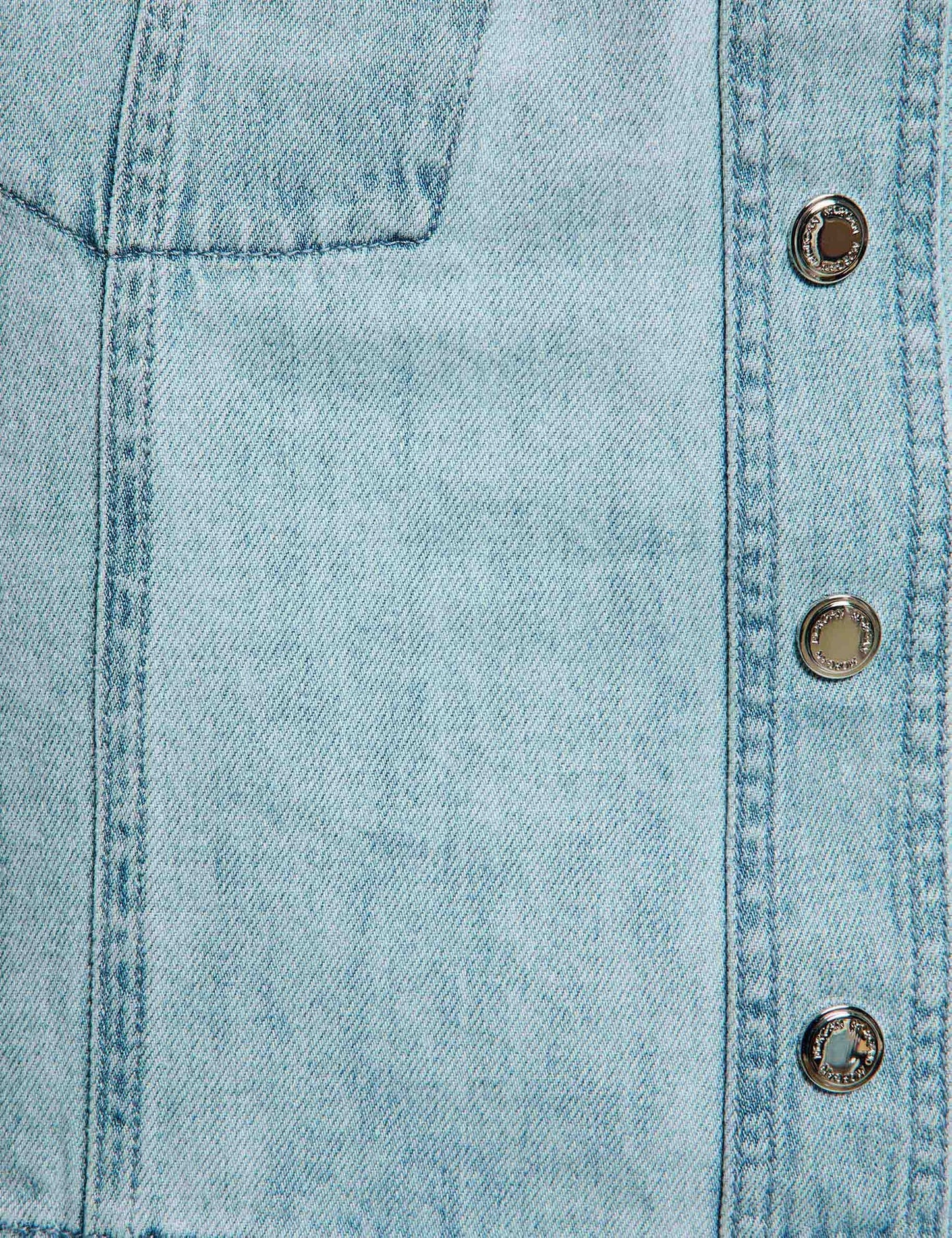 Mini Denim Rok met A-lijn