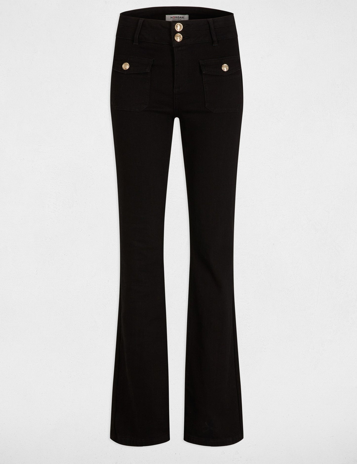 Bootcut Jeans met Klepzakken