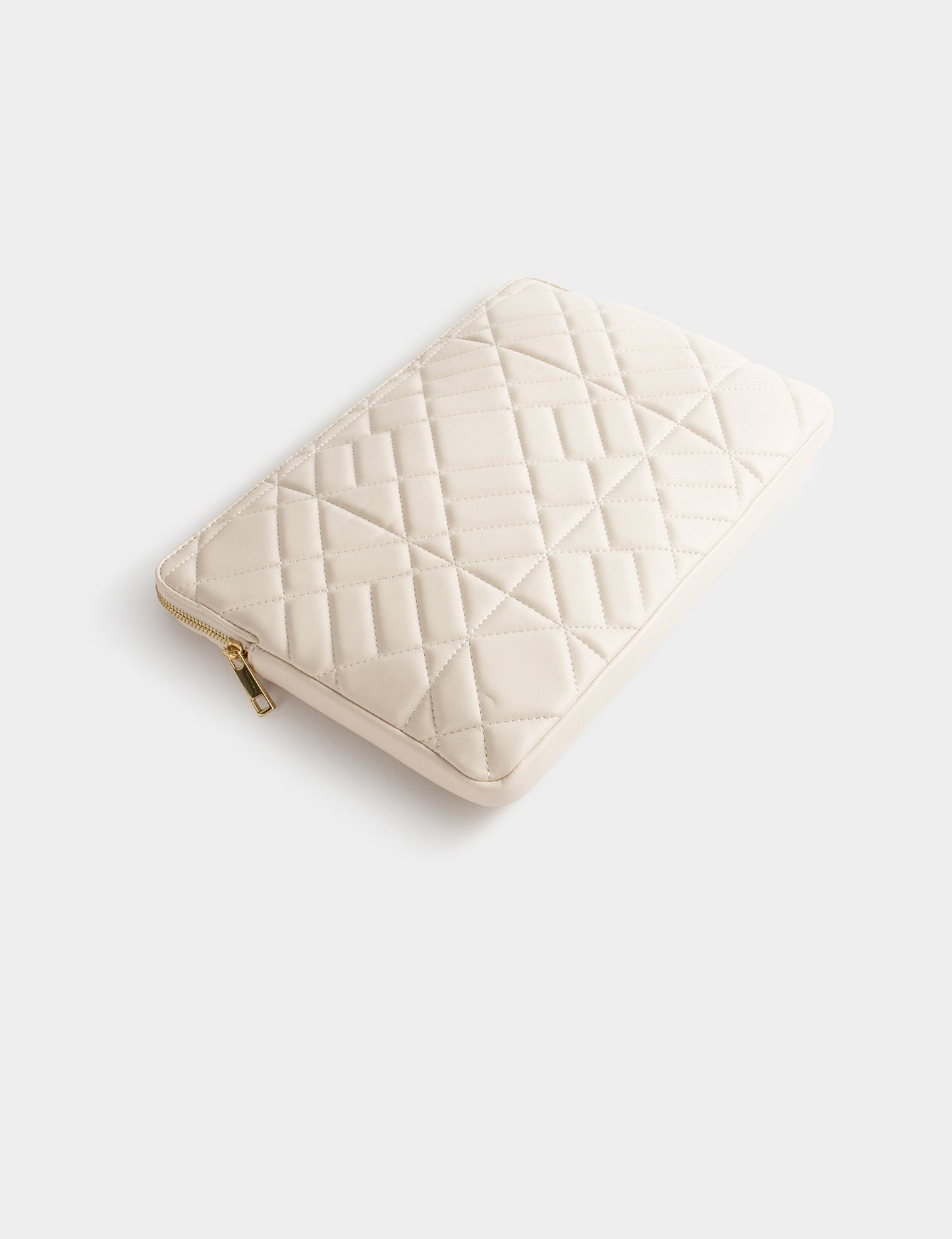 Gewatteerde Laptoptas met Rits