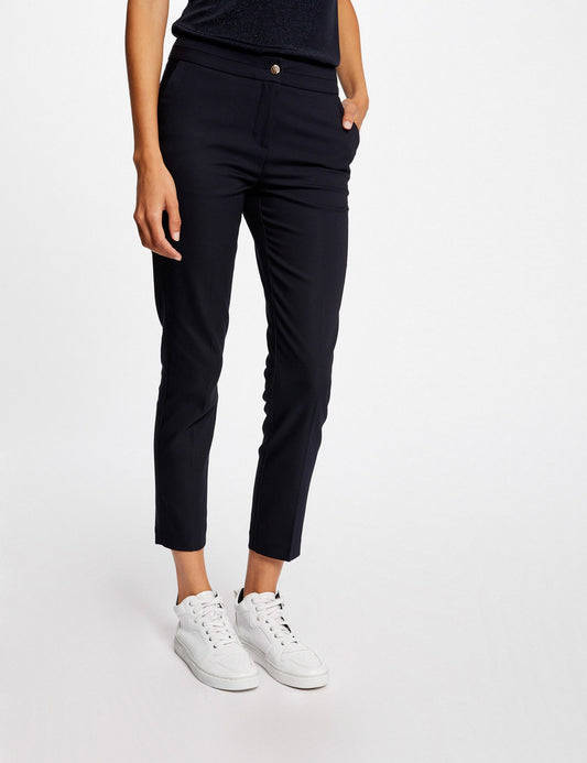 Korte Rechte City Pantalon