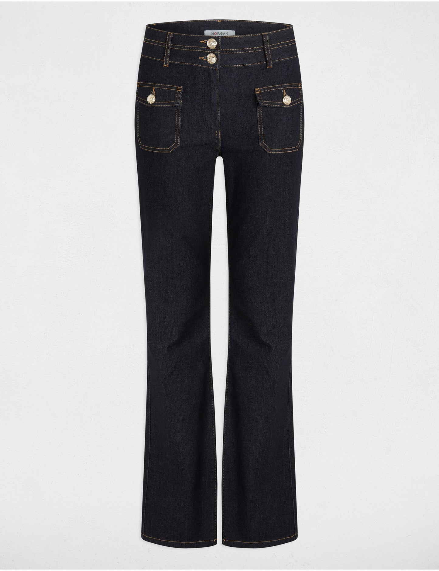 Bootcut Jeans met Standaard Taille