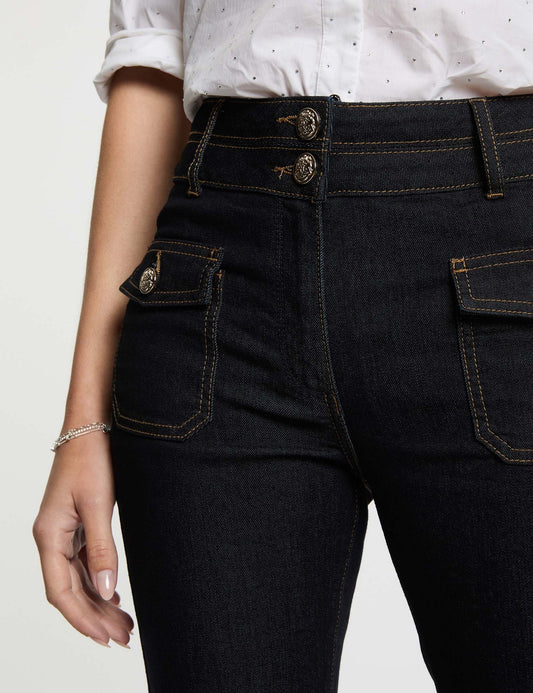 Bootcut Jeans met Standaard Taille