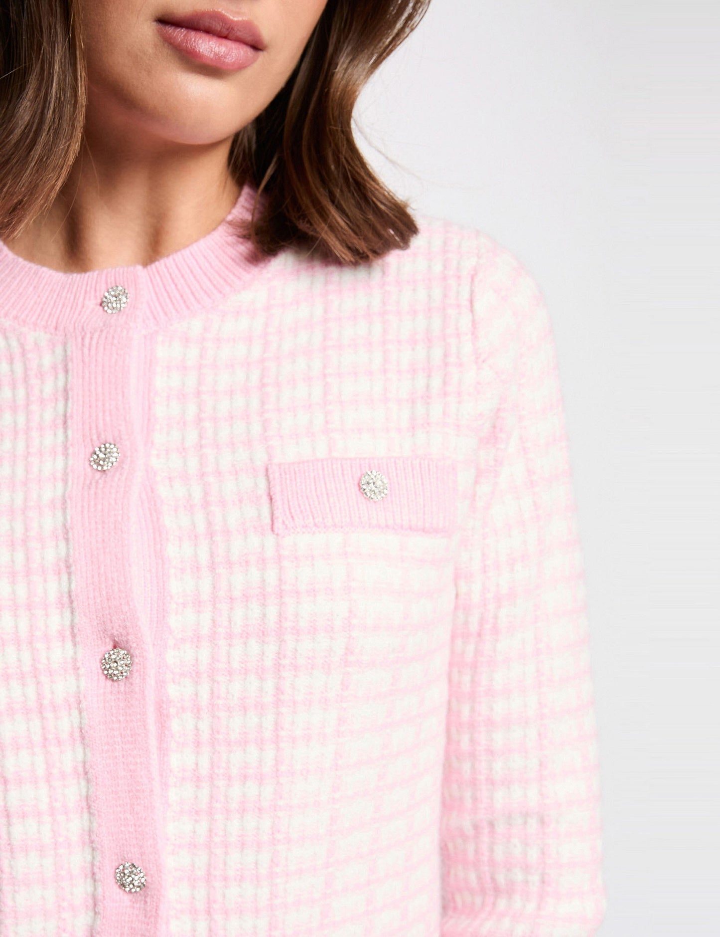 Getailleerd Jacquard Vest