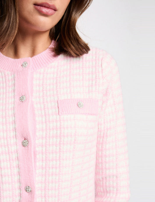 Getailleerd Jacquard Vest