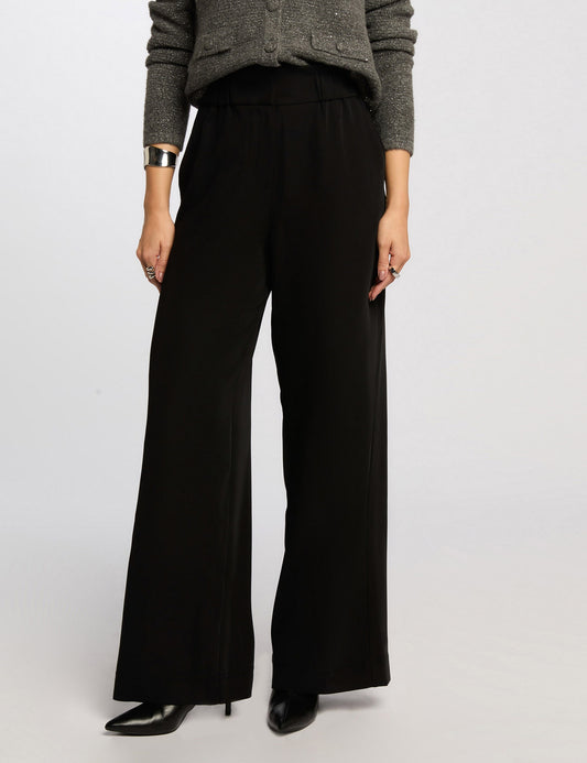 Wide Leg Broek met Hoge Taille