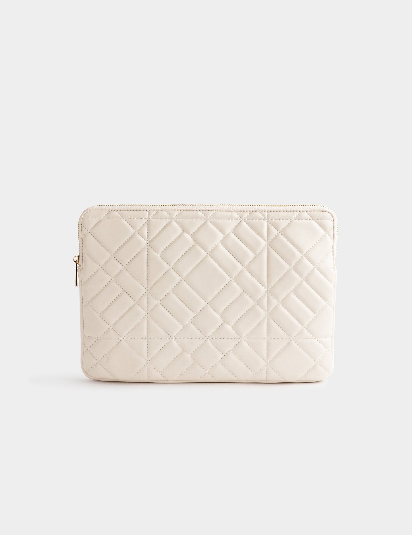 Gewatteerde Laptoptas met Rits