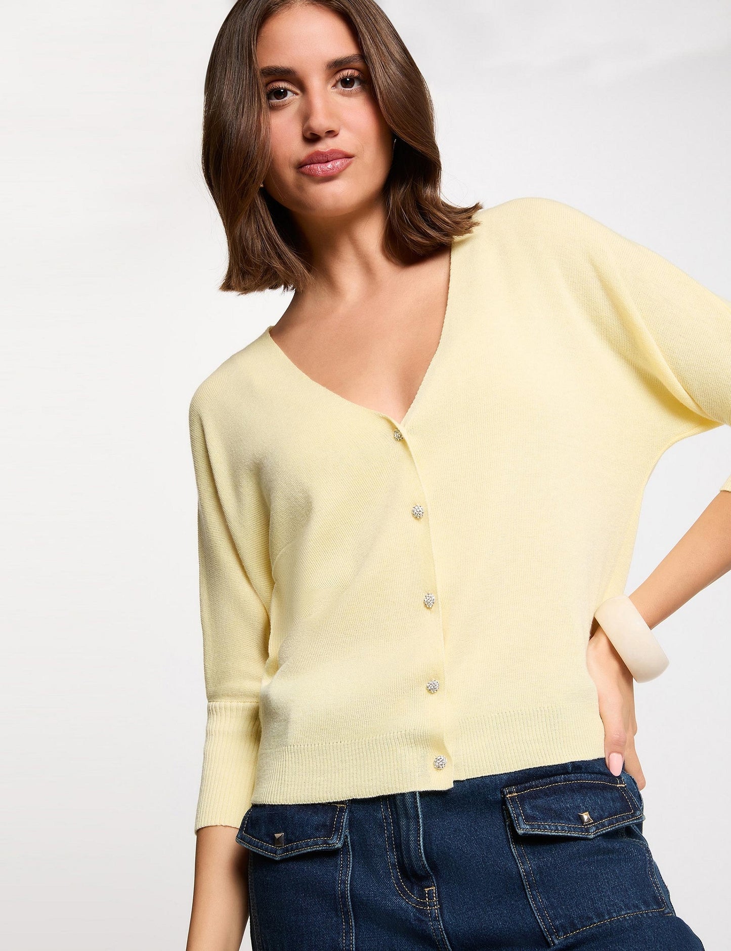 Getailleerd Vest met V-hals