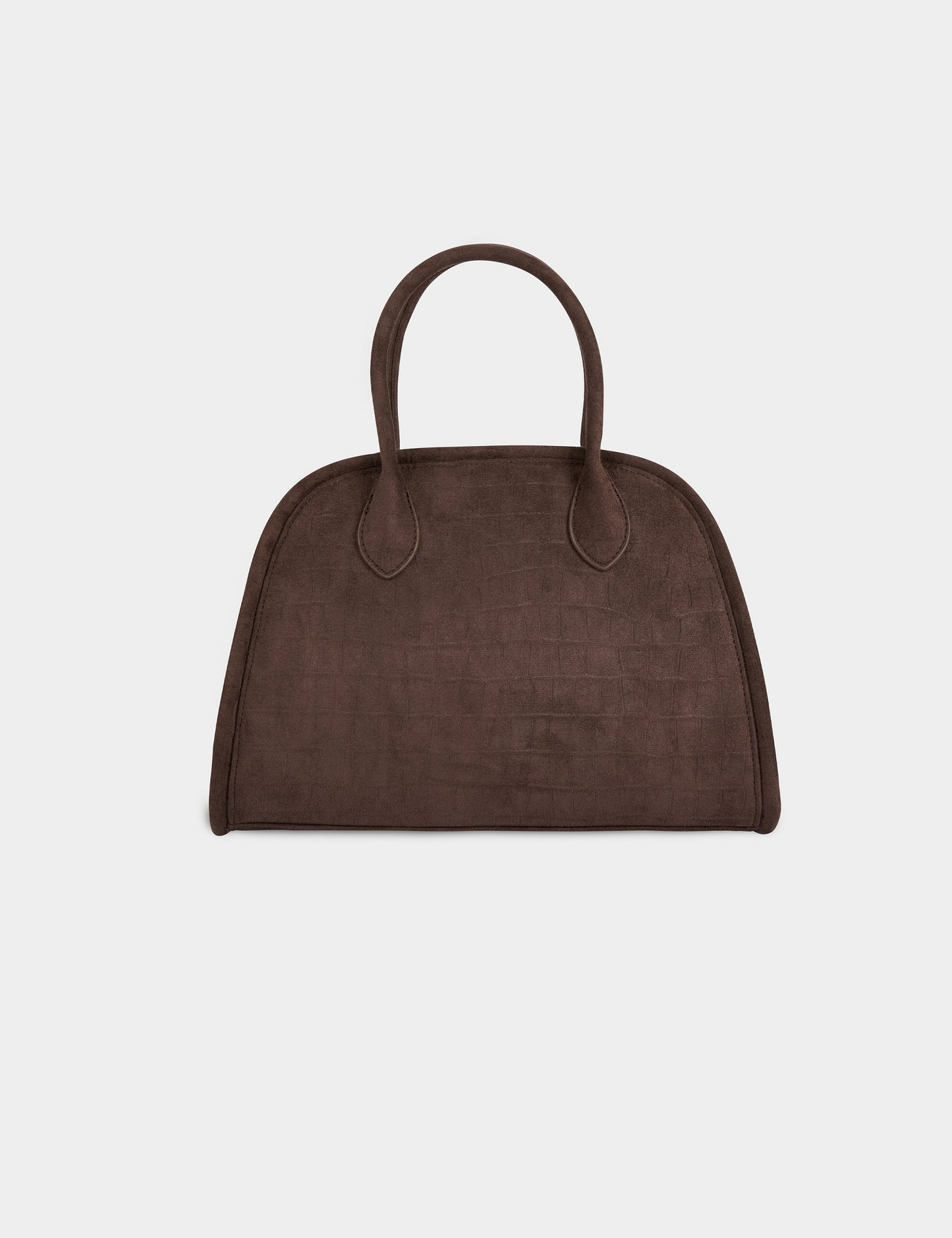Suède Tas met Krokodillenprint