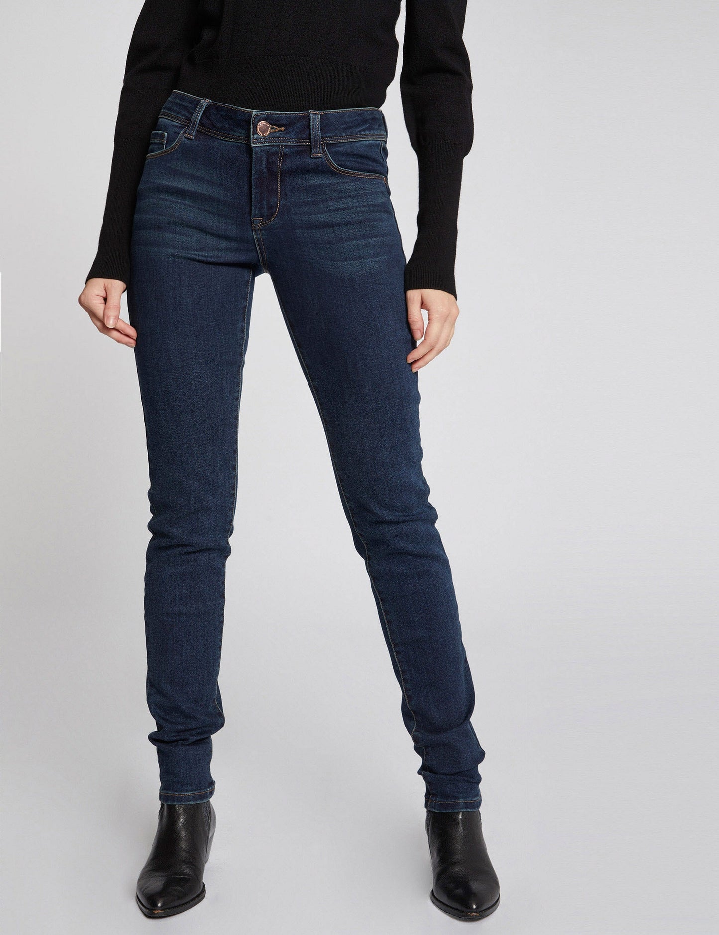 Slim Fit Jeans met Standaard Taille