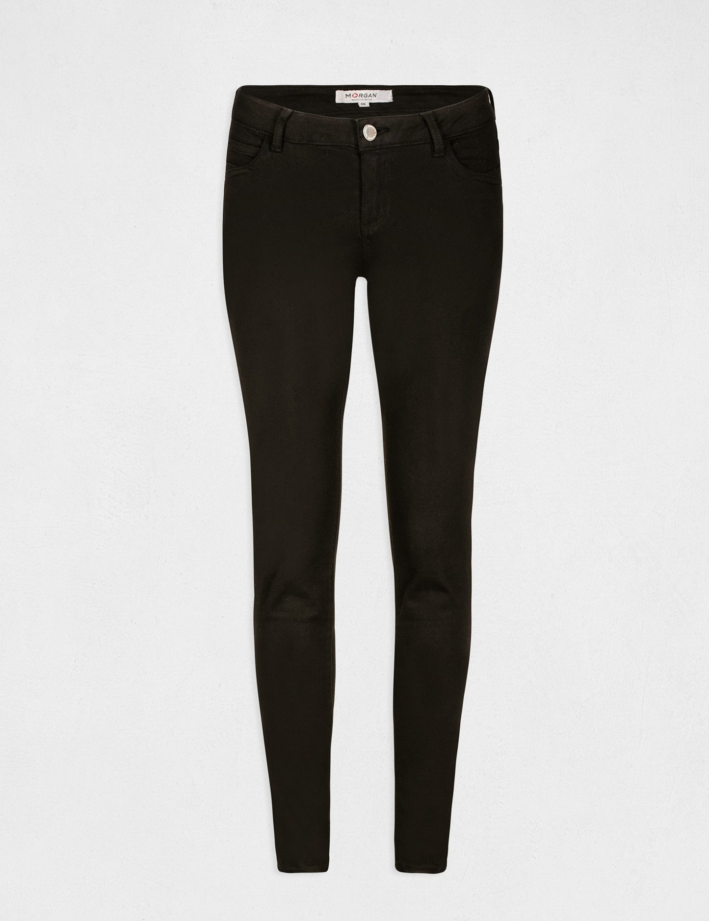 Skinny Broek met Lage Taille