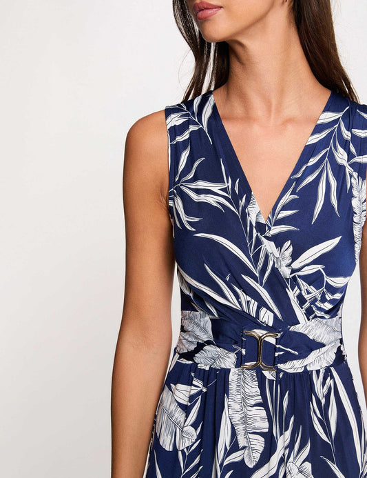 Mouwloze Jurk met Print