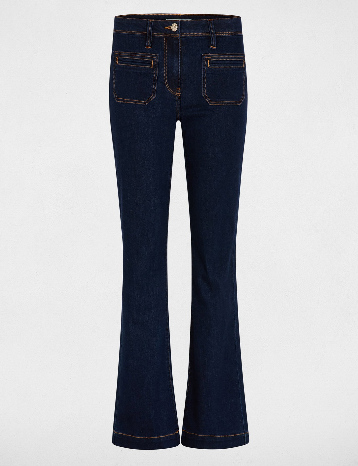 Bootcut Jeans met Hoge Taille