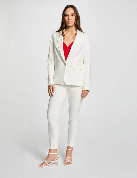 Getailleerde Blazer met Knoopsluiting