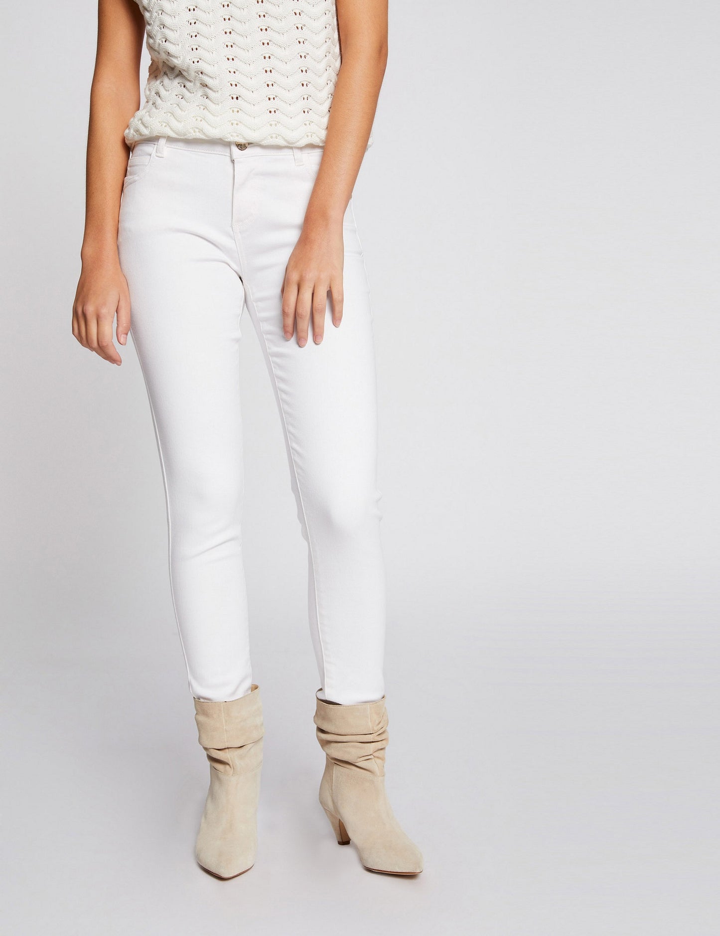 Skinny Jeans met Lage Taille