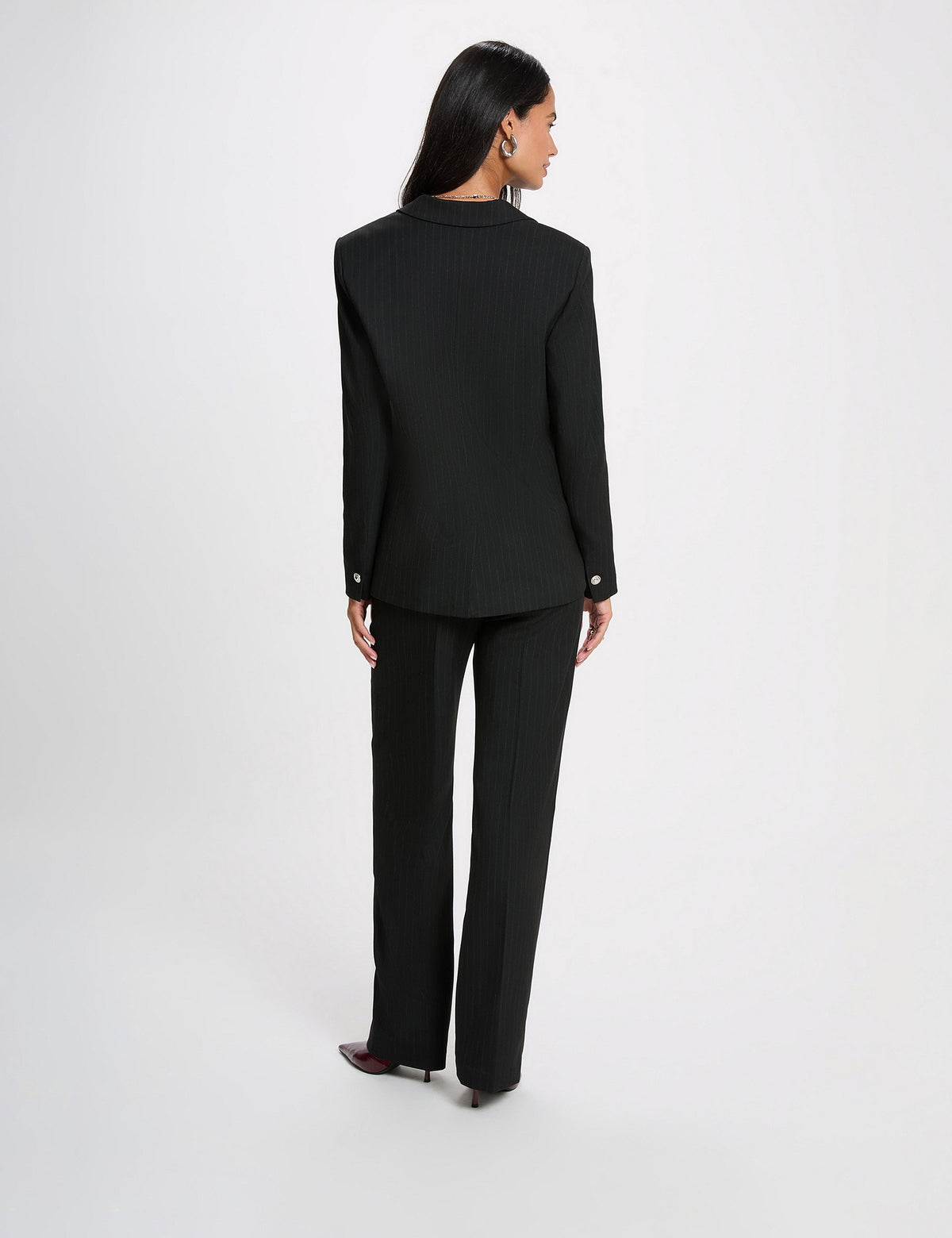 Rechte Pantalon met Hoge Taille