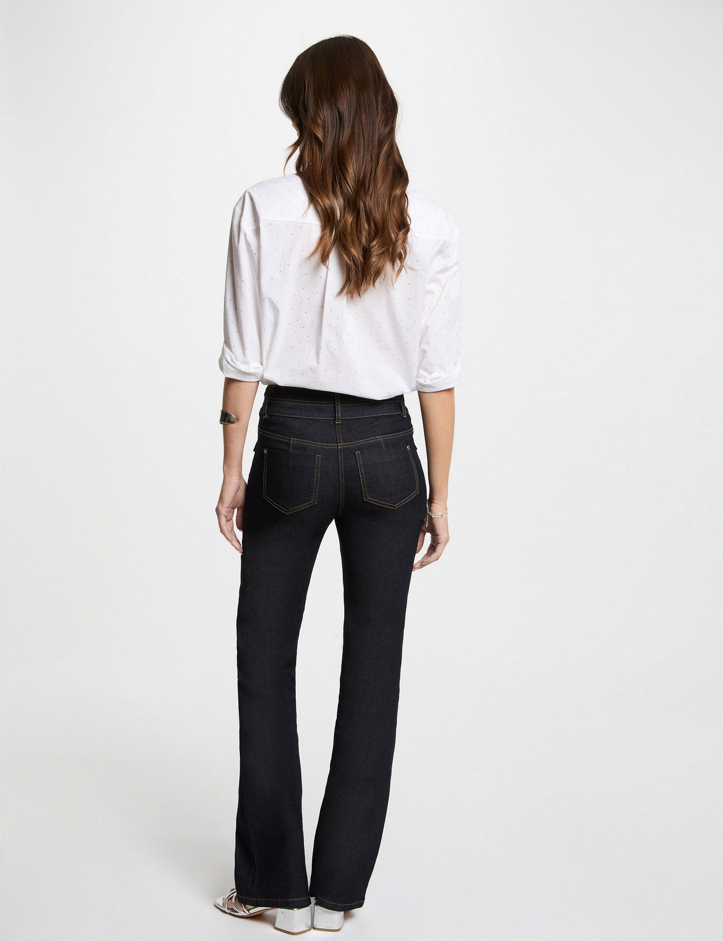 Bootcut Jeans met Standaard Taille