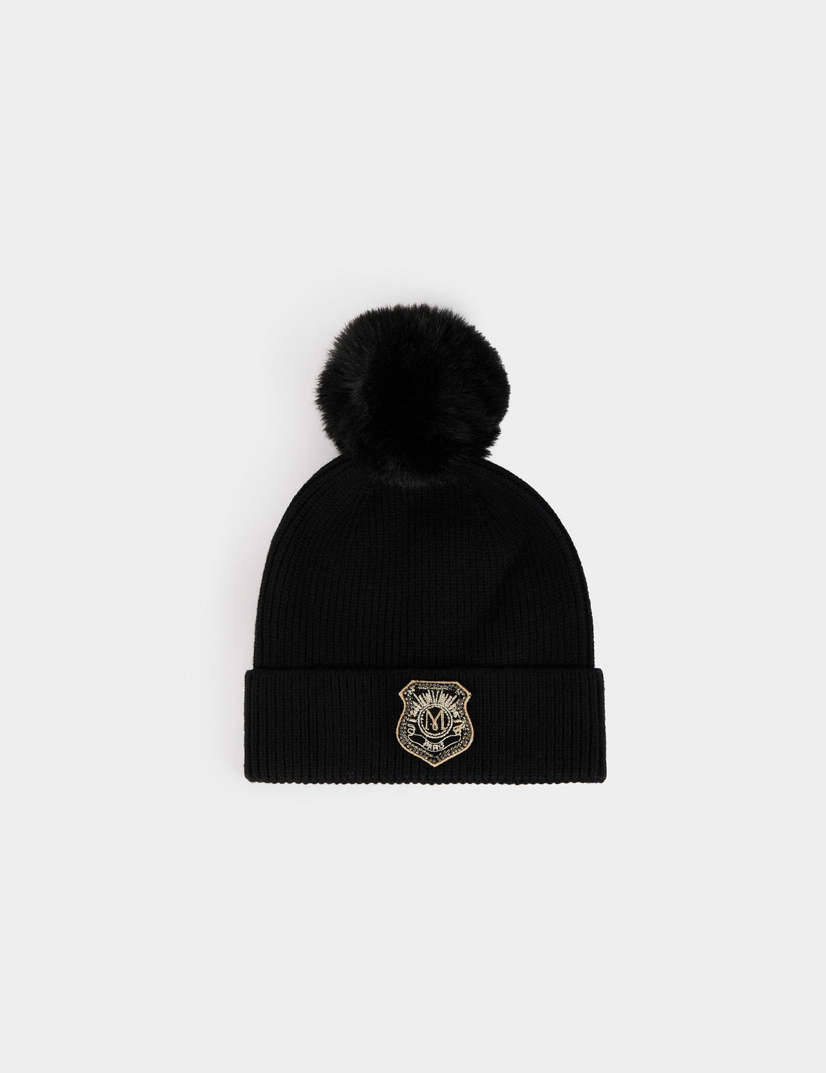 Gebreide Muts met Pompon