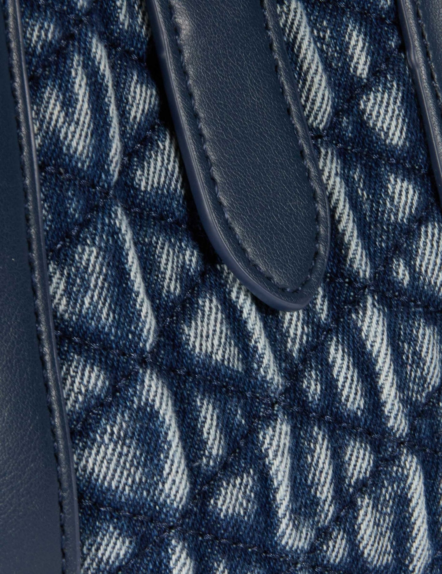 Gewatteerde Tote Bag van Denim