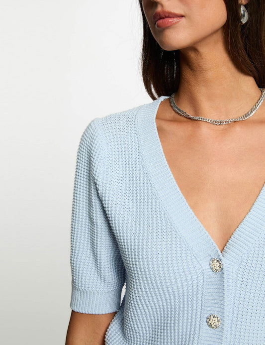 Getailleerd Vest met V-hals