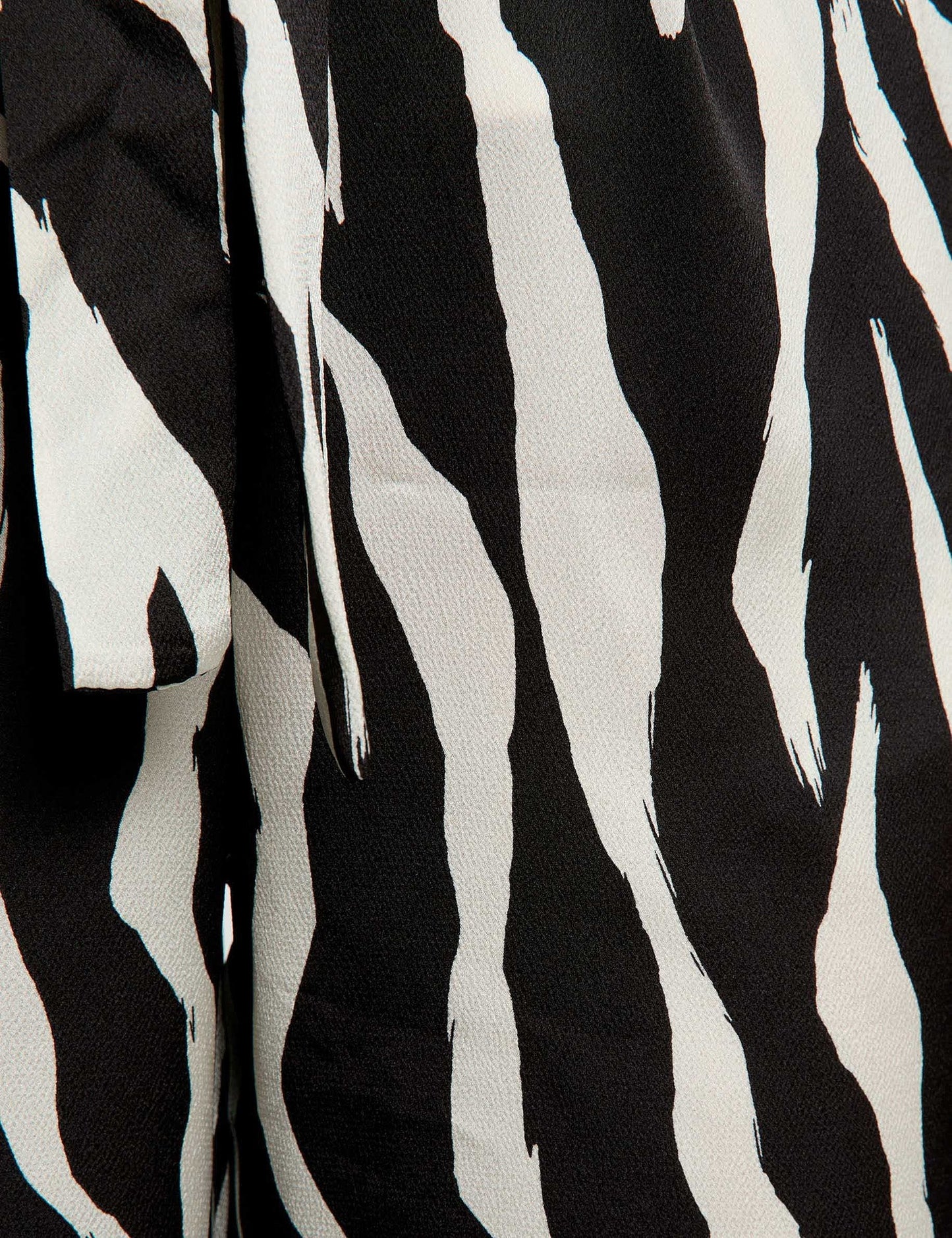 Rechte Flowy Broek met Print