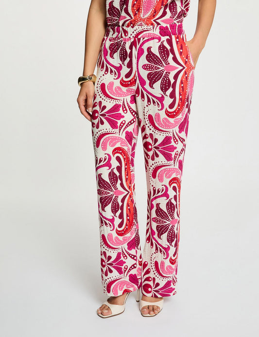 Soepelvallende Rechte Broek