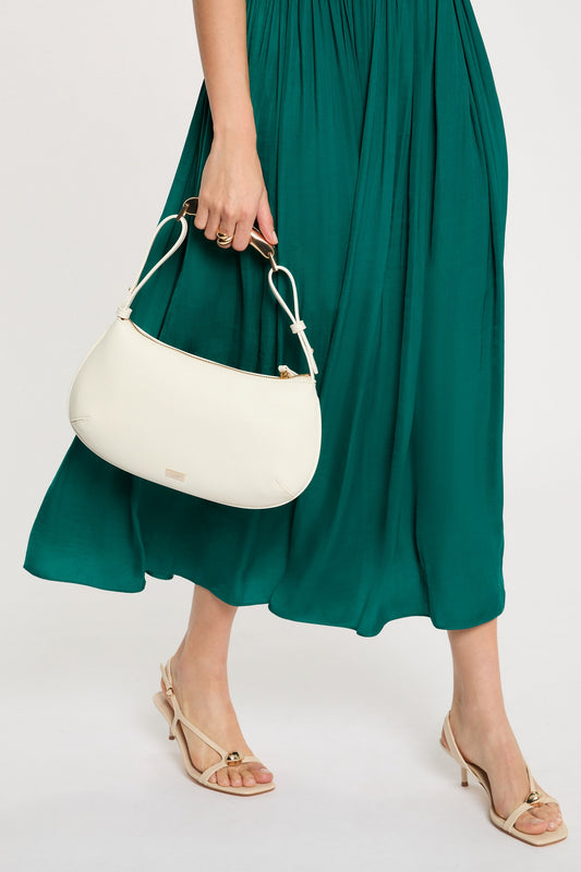 Crossbody Tas met Metalen Handvat