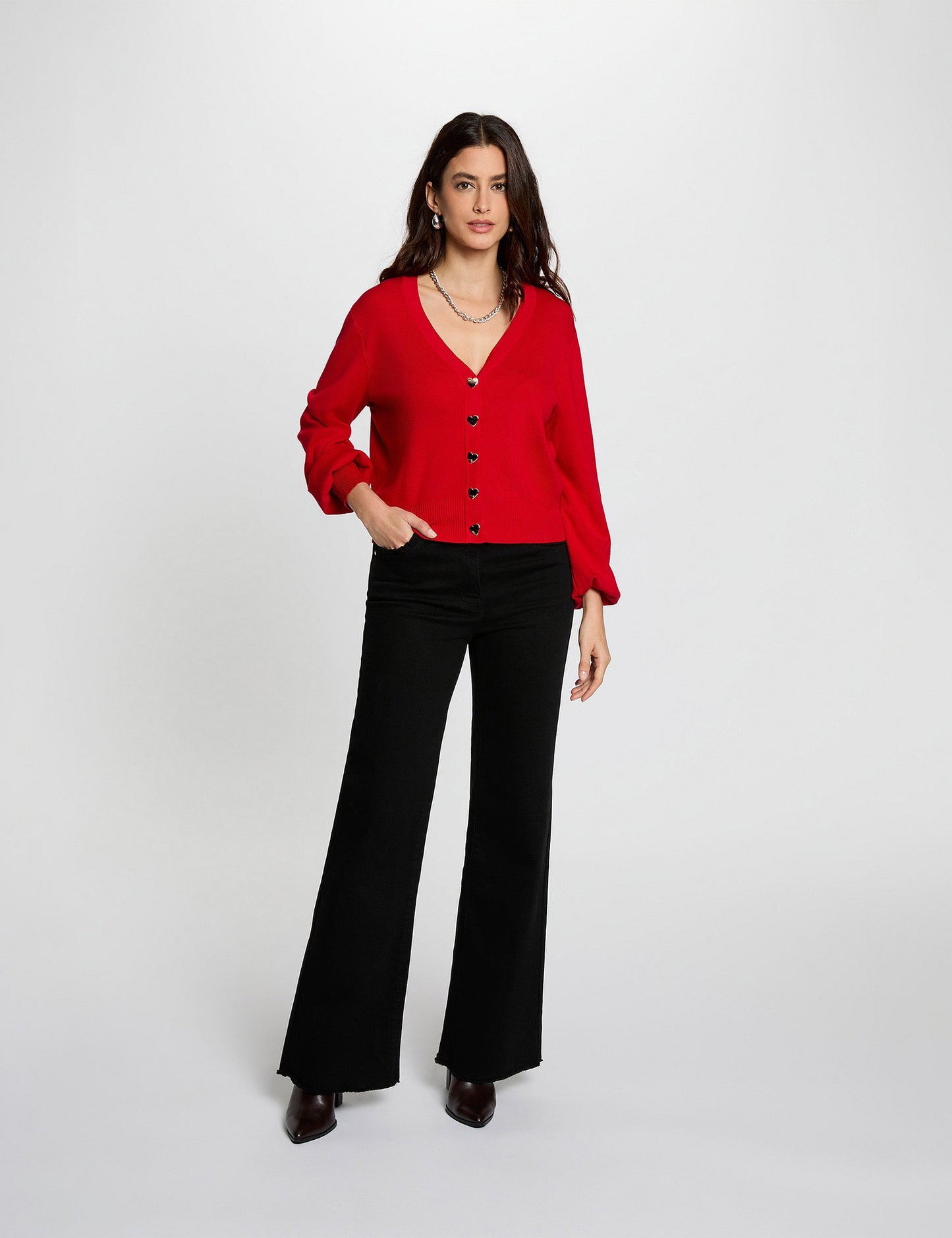 Getailleerd Vest met V-hals