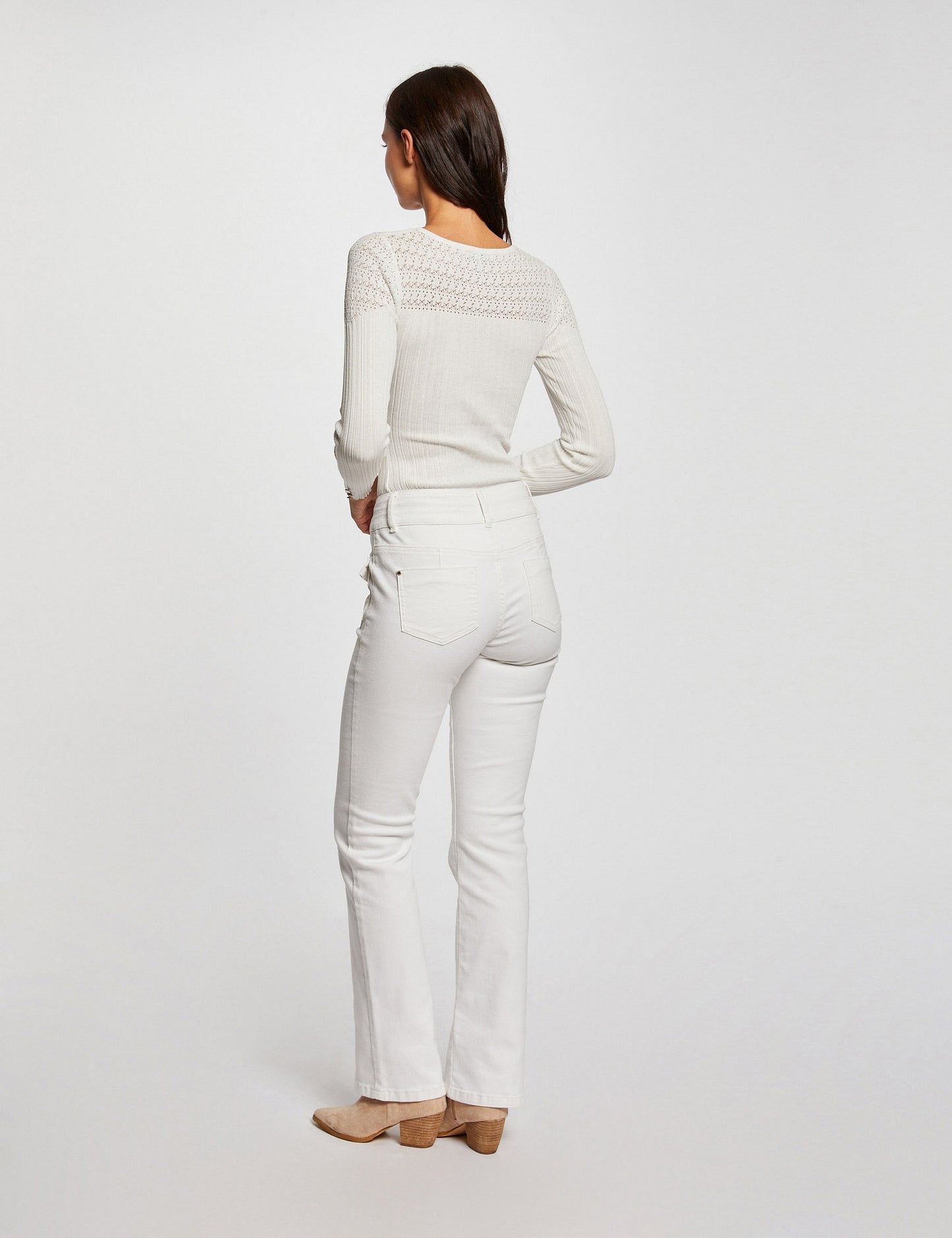 Bootcut Jeans met Klepzakken